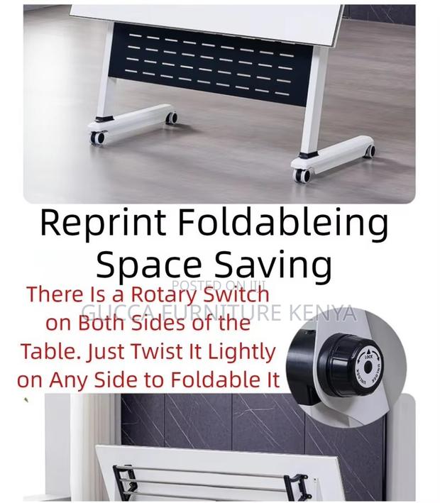 120cm Imported Folding Computer Table - thumbnail 11