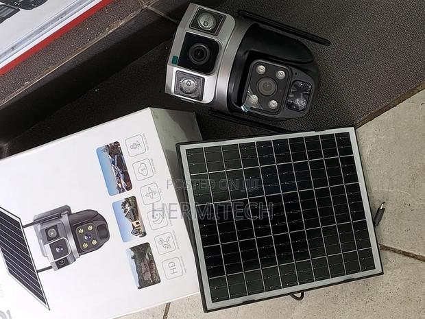 Solar Powered Dual Lens 4g Hd Night Vision CCTV - thumbnail 2