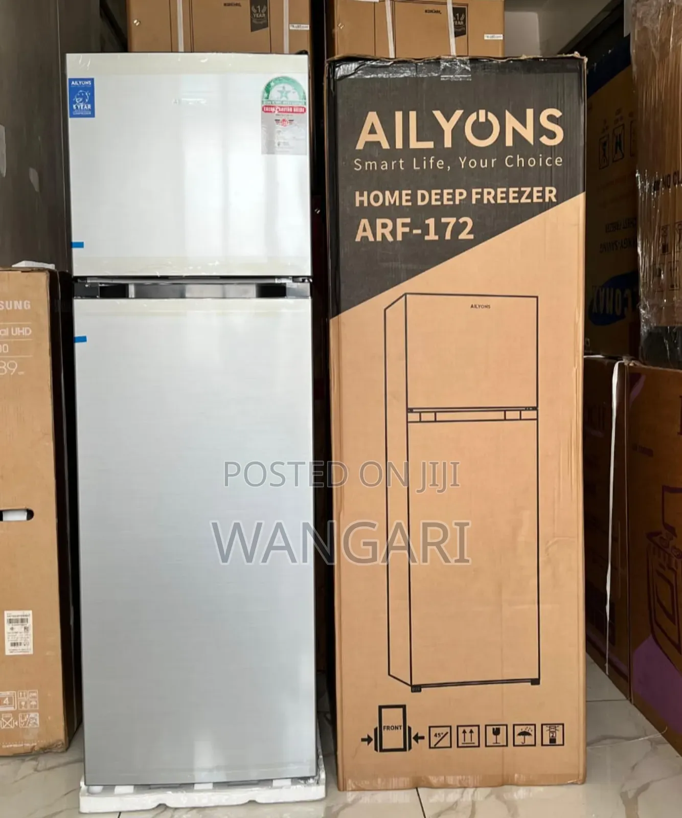 Ailyons 172lires Double Door Refrigerator