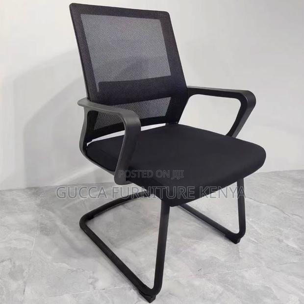 Mid-back Ergonomic Mesh Conference Chair - thumbnail 3