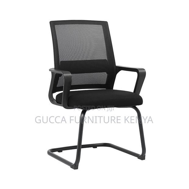 Mid-back Ergonomic Mesh Conference Chair - thumbnail 4
