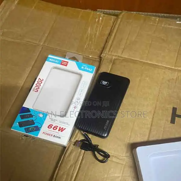 Sleek and Stylish Design Quick and Efficient Power Bankkp542 20000mah