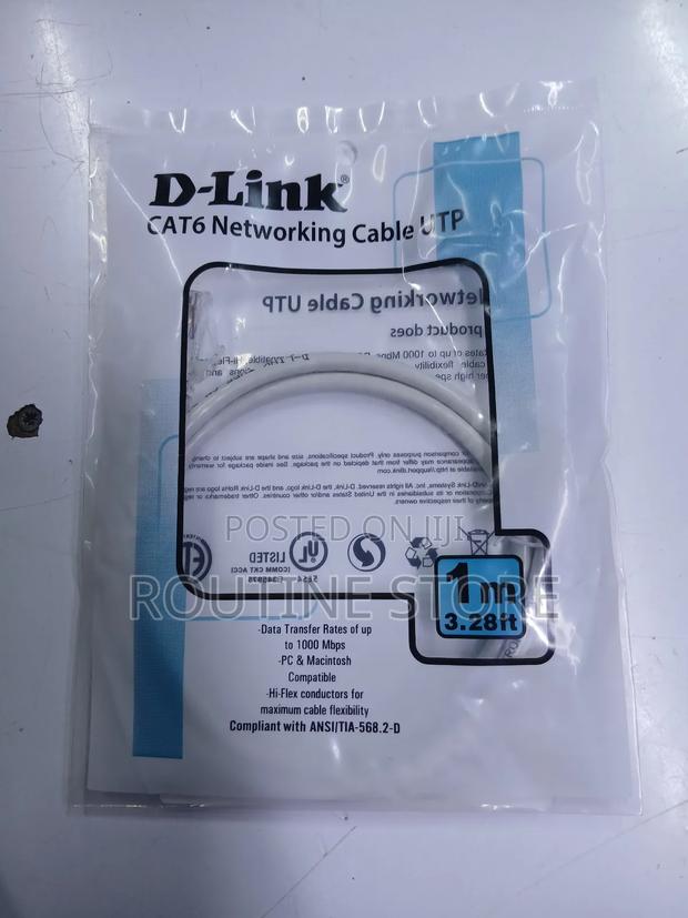 Dlink Patchcord 1mtr Uutp Cat 6