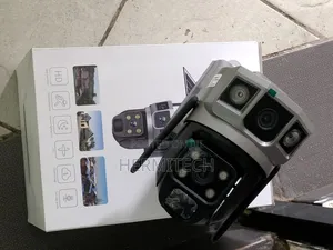 V380 Dual Lens 4g Camera Solar Pir Human Detection Outdoor CCTV Camera