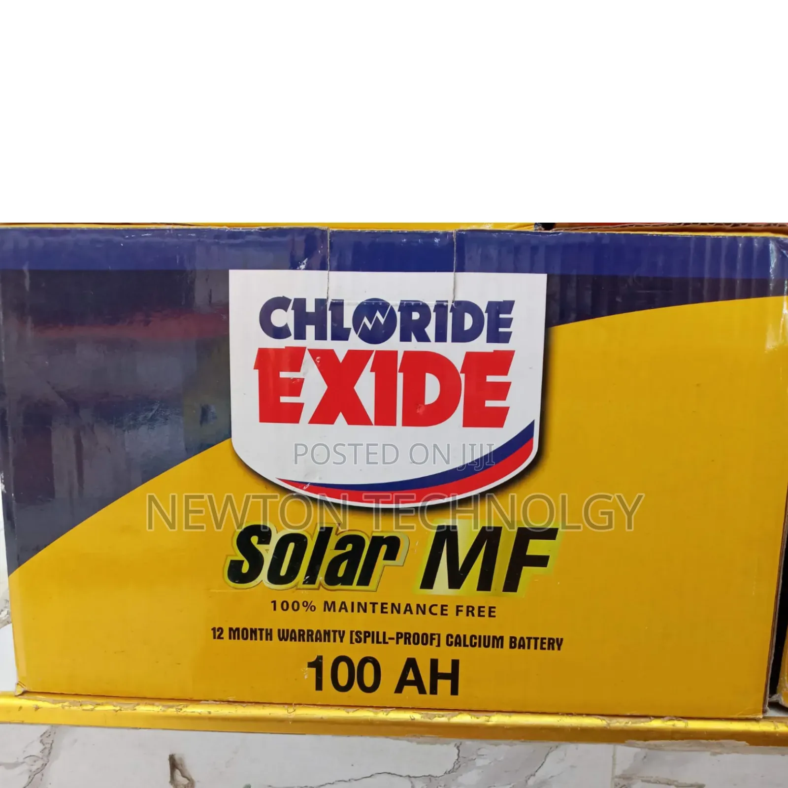 Chloride Exide Solar Mf Battery – 12v 100ah (Powerlast Series –