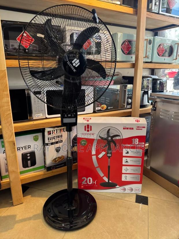 Reachargeable Hanmac 18 Inches Standing Fan - main view