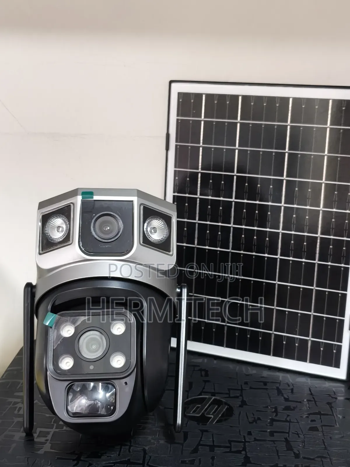 Dual Lens With Motion Sensor Solar Outdoor Use 4g Support CCTV