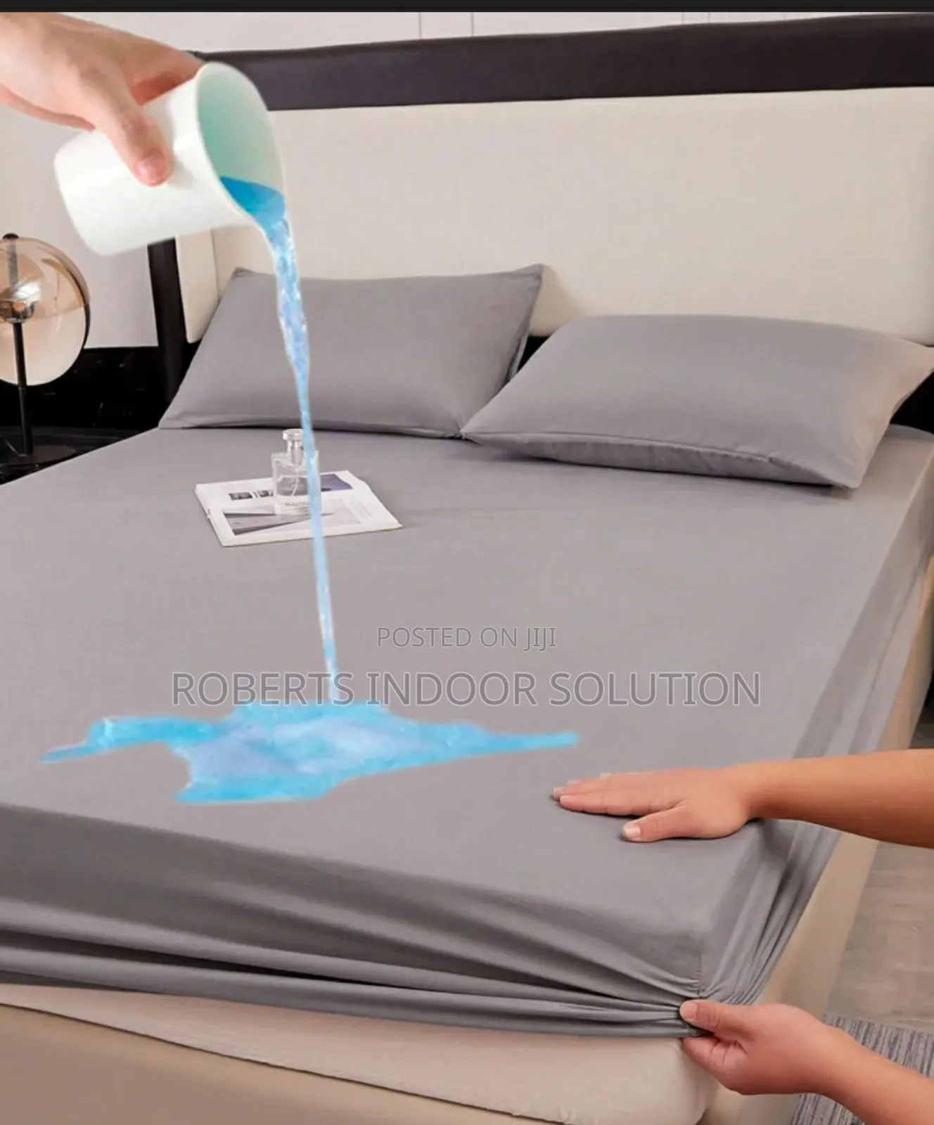 Waterproof Fitted Sheet Bamboo Mattress Protector