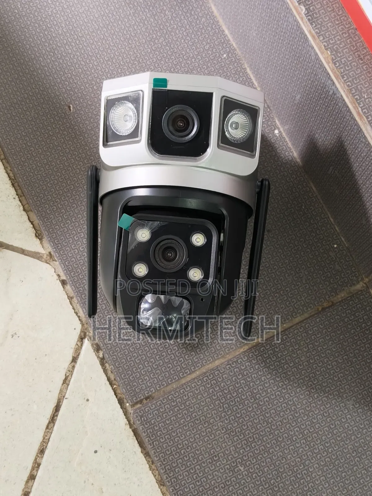 Dual Lens With Motion Sensor Solar Outdoor Use 4g Support CCTV