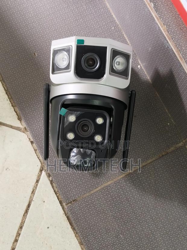 Dual Lens With Motion Sensor Solar Outdoor Use 4g Support CCTV - thumbnail 2