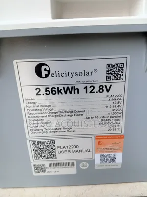 2.56kw/H 12.8v Lithium Battery (Felicity)