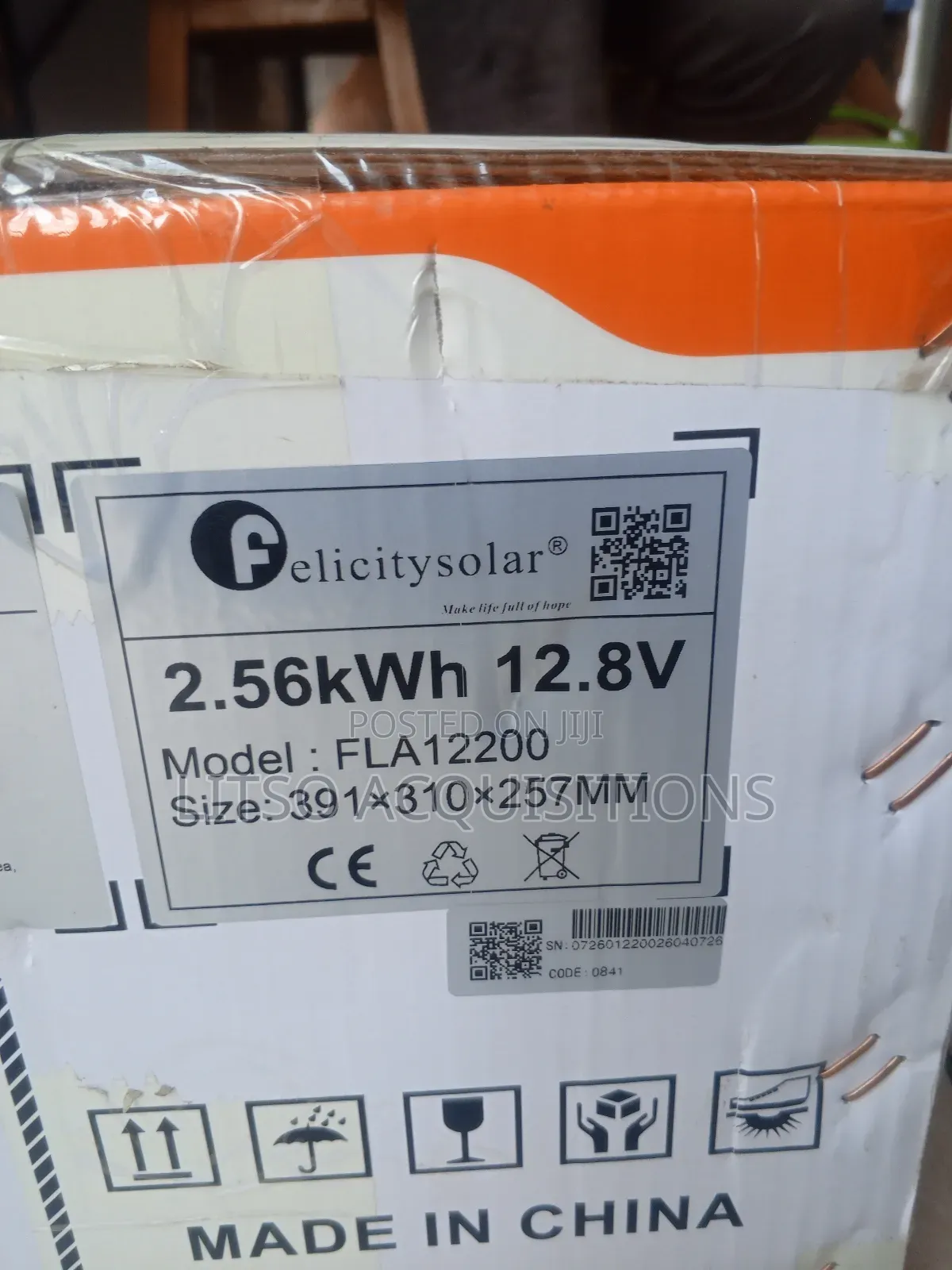 2.56kw/H 12.8v Lithium Battery (Felicity)
