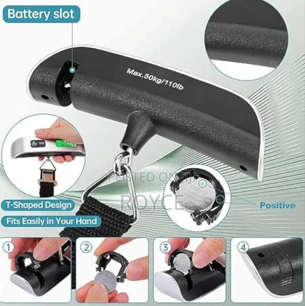 Portable Digital Luggage Weighing Scale - thumbnail 2