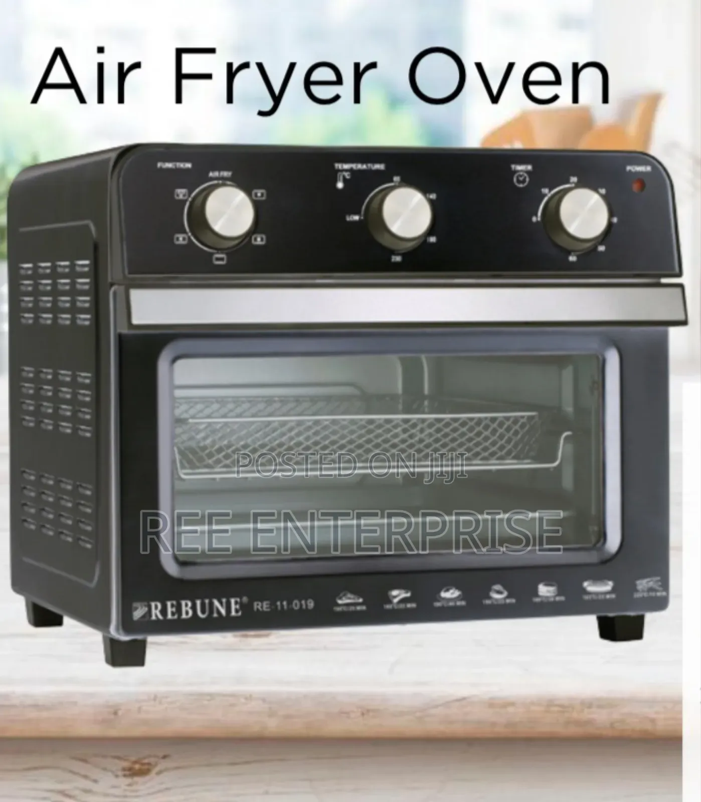 Rebune Airfryer Oven 
22 Litres