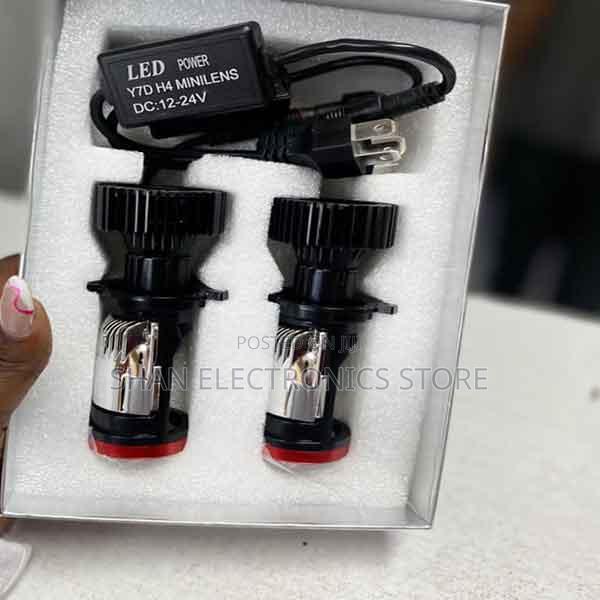 Car Motorcycle Led Headlight –Bright Focus Beam Y7 H4 Mini Projector