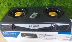 Ailyons Metallic Two Stainless Steel Burner Cooker