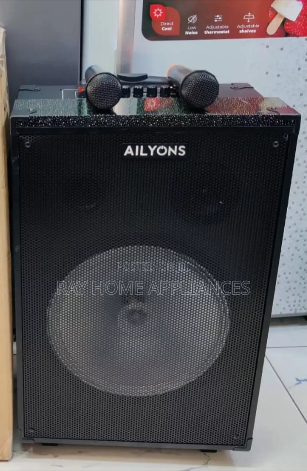 Ailyons Portable Party Speaker 15inches