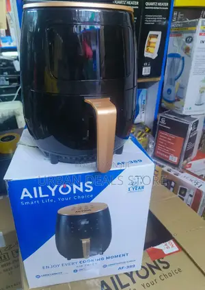 5 Litres Ailyons Airfryer 
Box Has 4 PCS