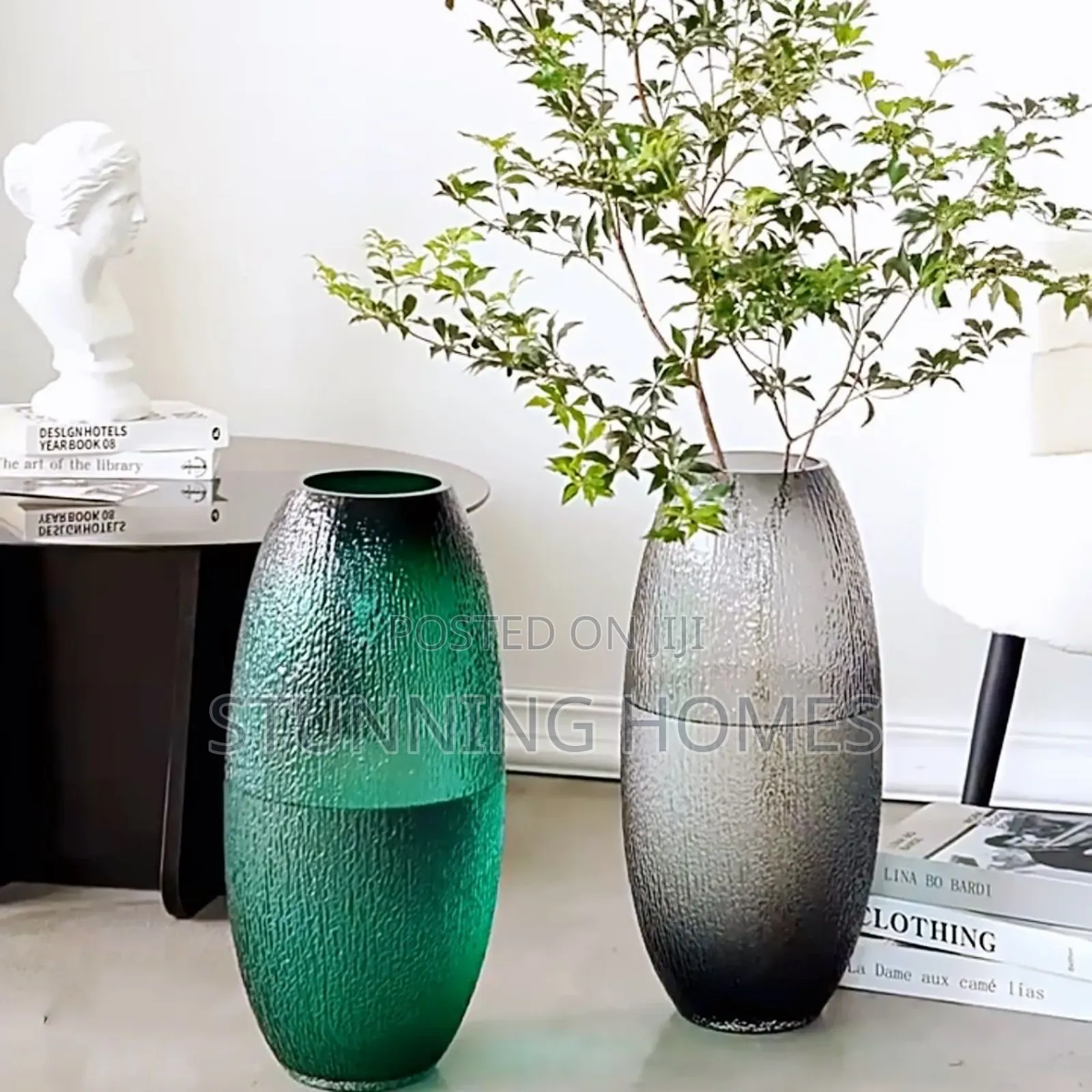 Heavy Quality Glass Vases