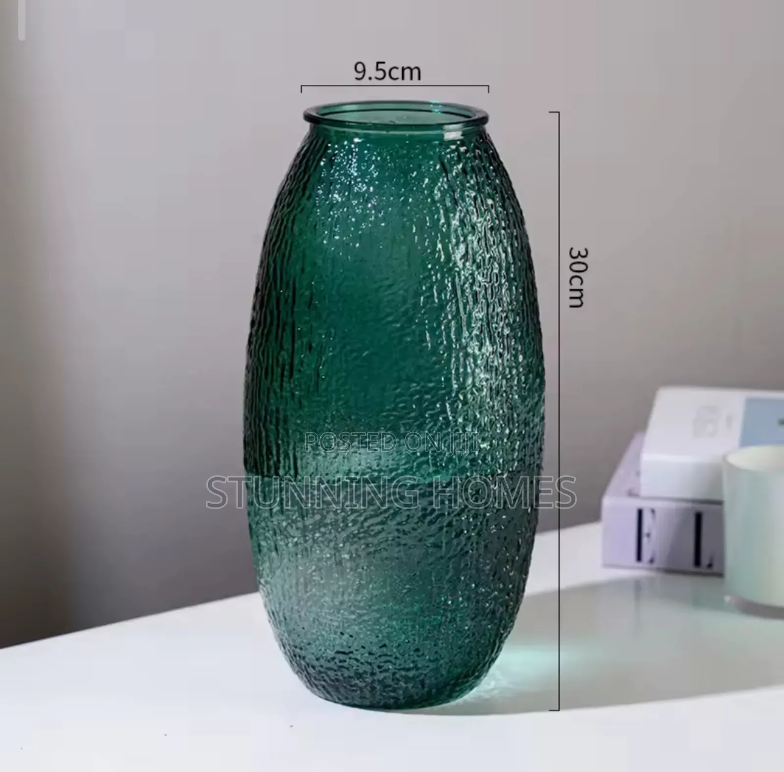 Heavy Quality Glass Vases