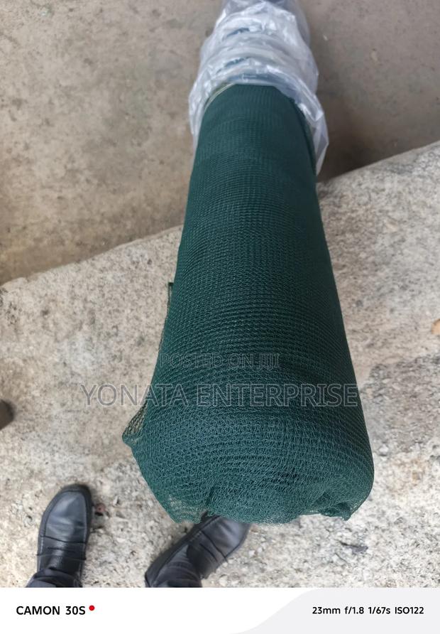 Heavy Duty Dark Green Scaffolding Net - thumbnail 3