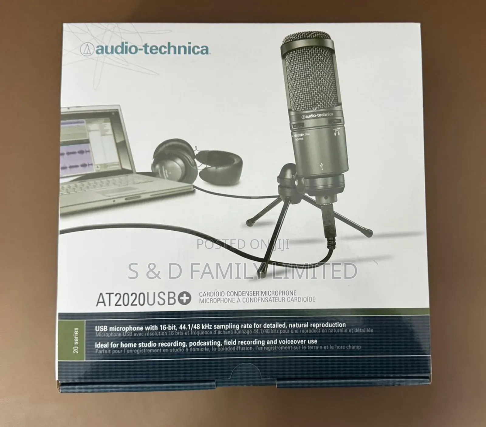 Audio-Technica At2020usb Studio Microphone
