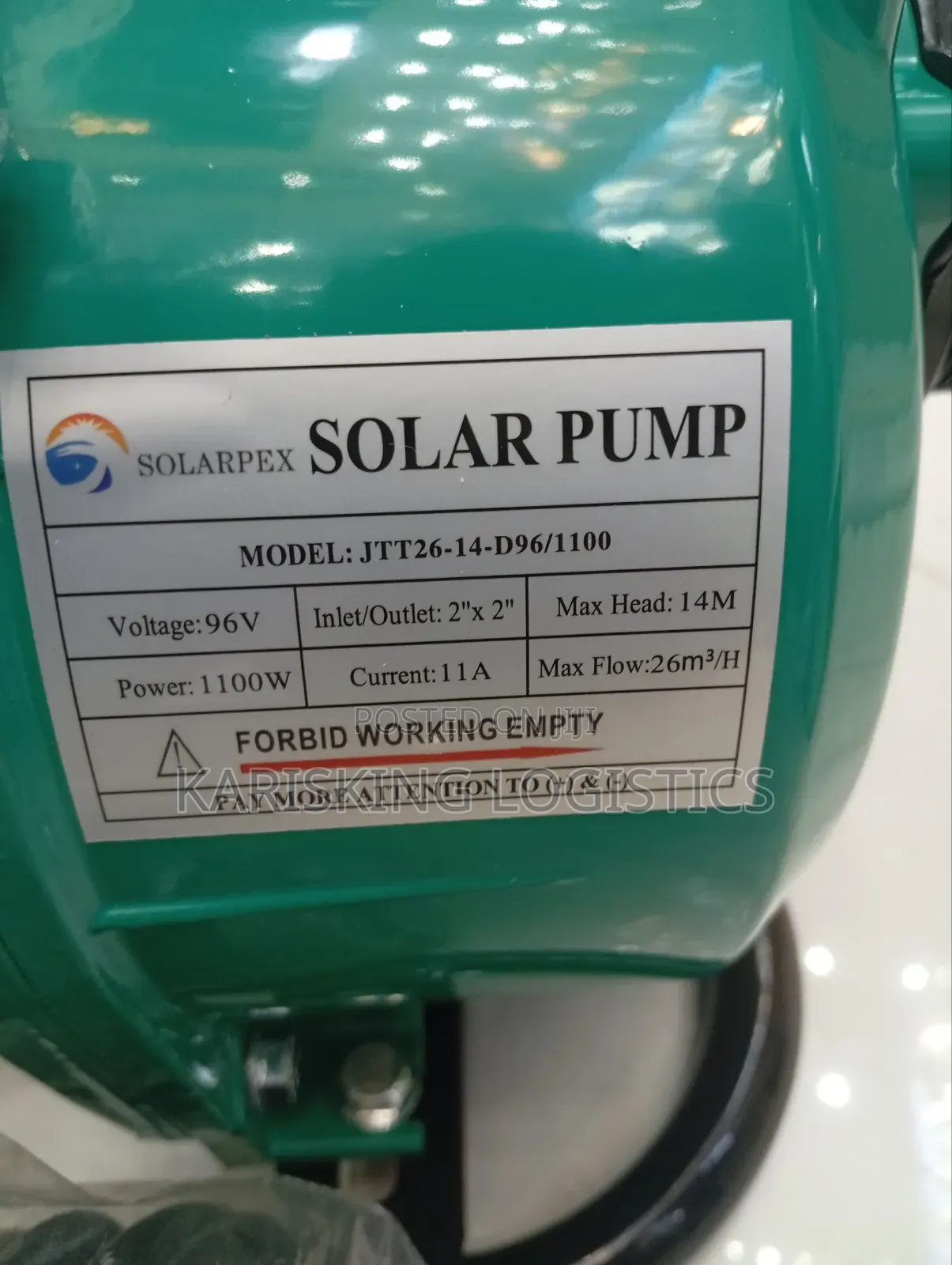 2 Inch Surface Pump With Solar Panels
