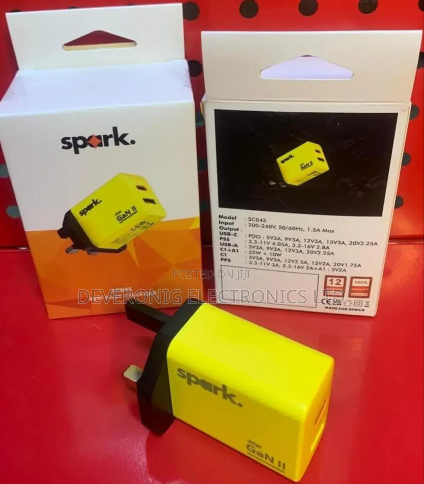 *Spark Sc045 Fast Adapter Charge
