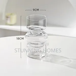 Spiral Glass Vase