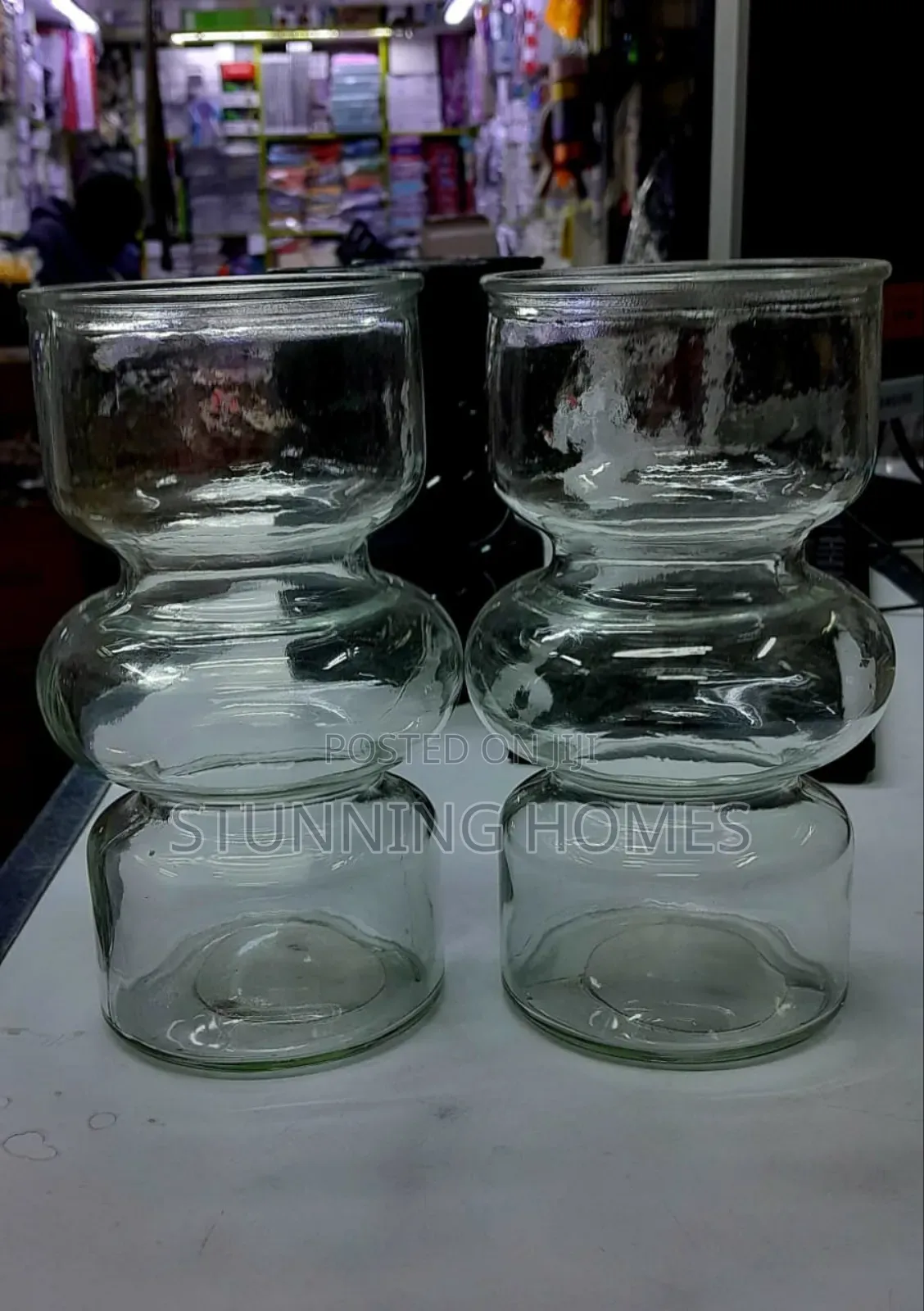 Spiral Glass Vase