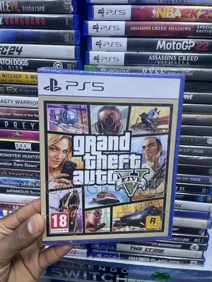 Grand Theft Auto v for the Playstation 5