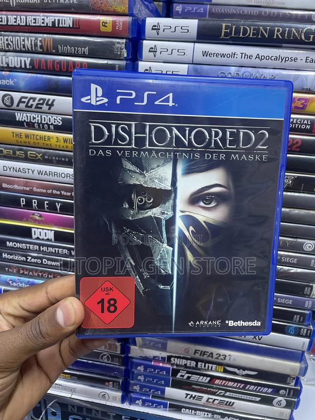 Dishonored 2 for the Playstation 4 - main view