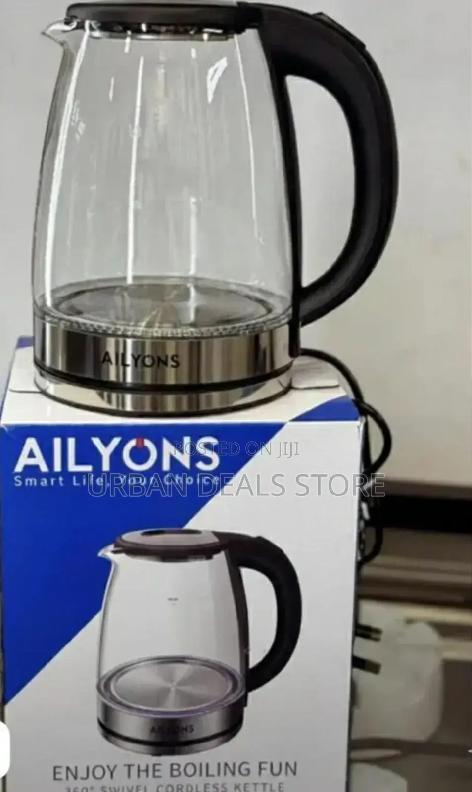 1.8litres Ailyons Transparent Kettle