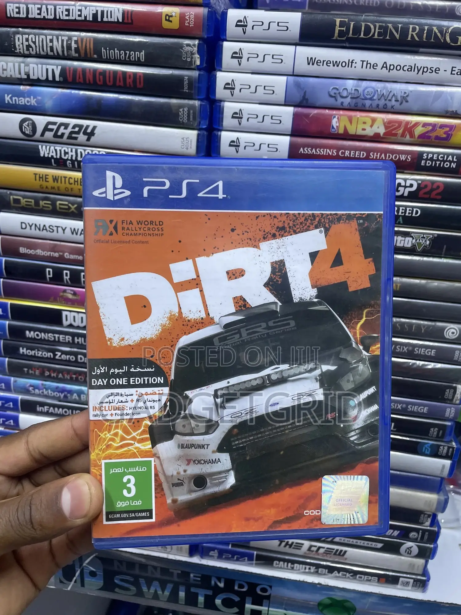 Dirt 4 for the Playstation 4