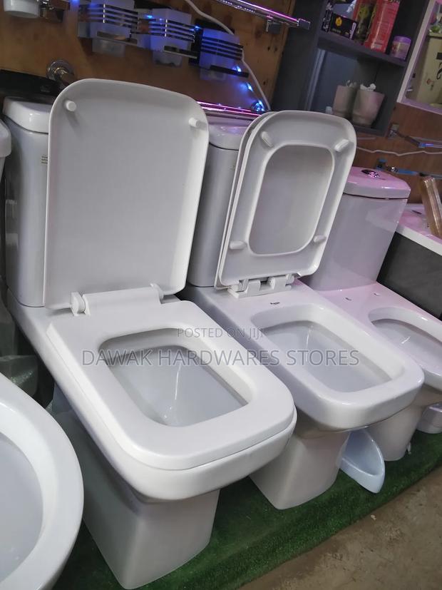 Box Close Coupled Ceramic Toilets - thumbnail 3