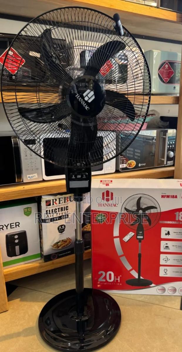 Standing Fan Reachargeable Hanmac 18 Inches