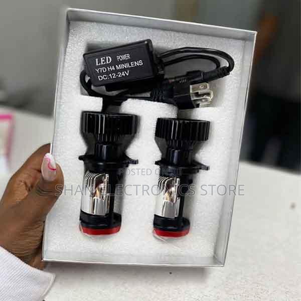 2pcs Y7 9003 H4 Super White Universal Y7 H4| Projector Headlight Bulbs