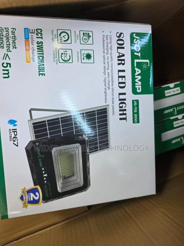 Jsot Tg200 Solar Floodlight - main view
