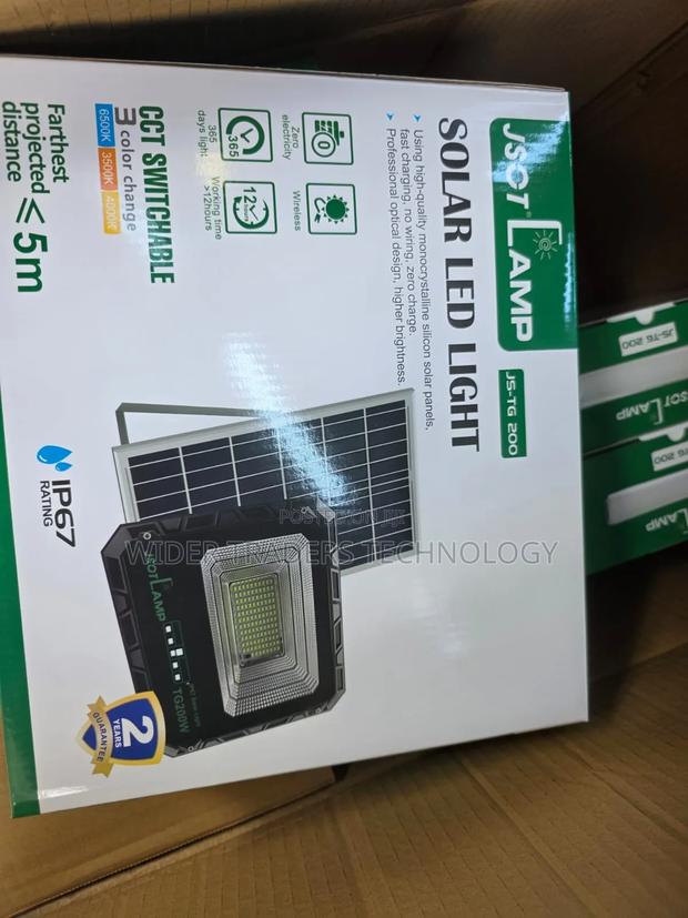 Jsot Tg200 Solar Floodlight - thumbnail 2