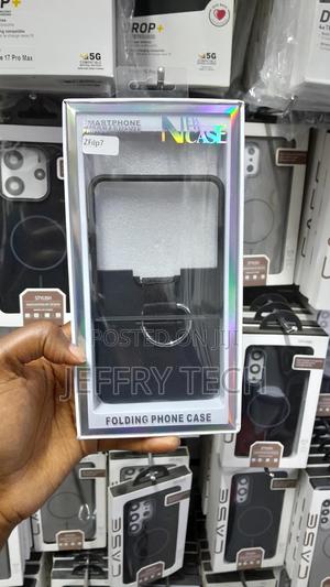 Felen Silicone Ring Holder Protective Case for Samsung Galaxy Z Flip 7 - thumbnail 2