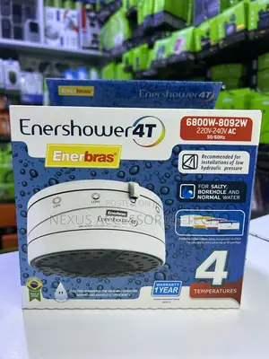 Enerbras Enershower 4t – Instant Hot Water Shower