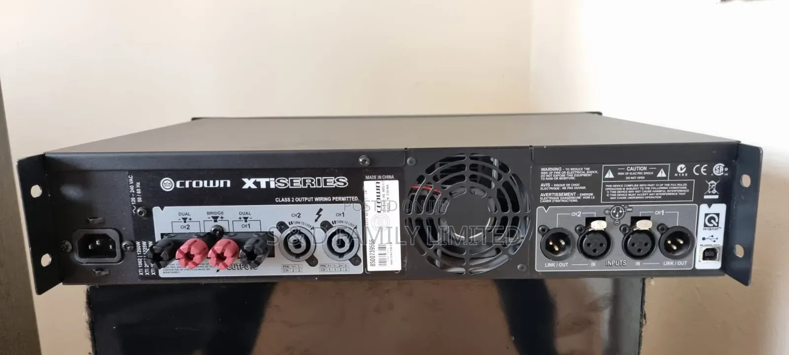 Crown Audio Xti 2002 Power Amplifier