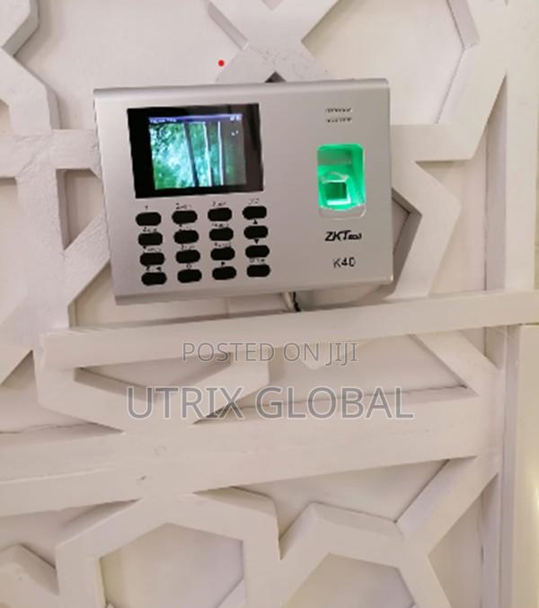 K40 Biometric Employee Attendance Clock Machine With Usb Data - main view