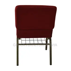 Armless Fabric Stackable Banquet Conference Chair