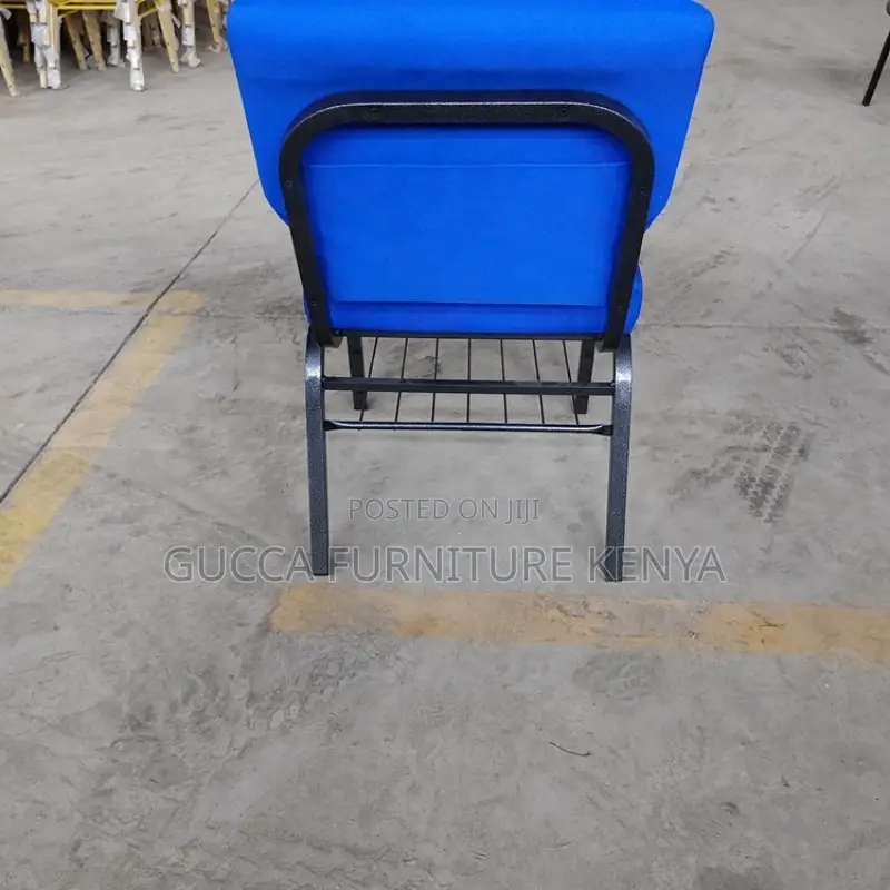 Armless Fabric Stackable Banquet Conference Chair