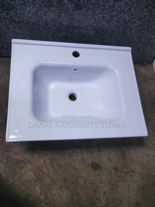 White Ceramic Washbasin