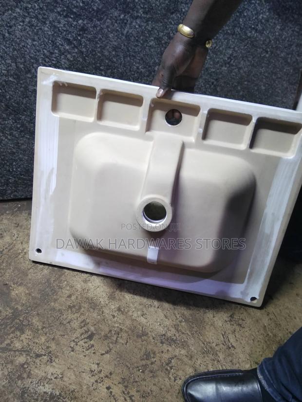 White Ceramic Washbasin - thumbnail 3