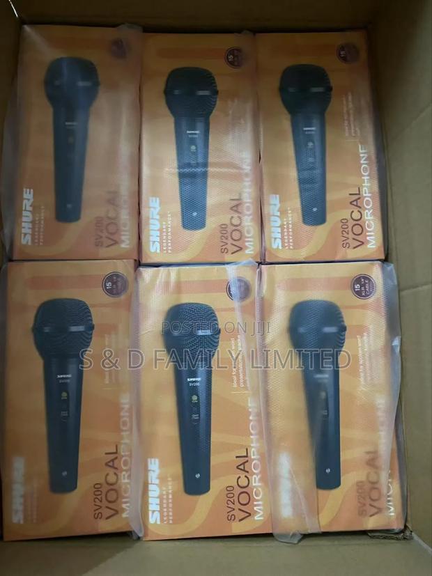 Shure Sv-200 Wire Microphone - main view