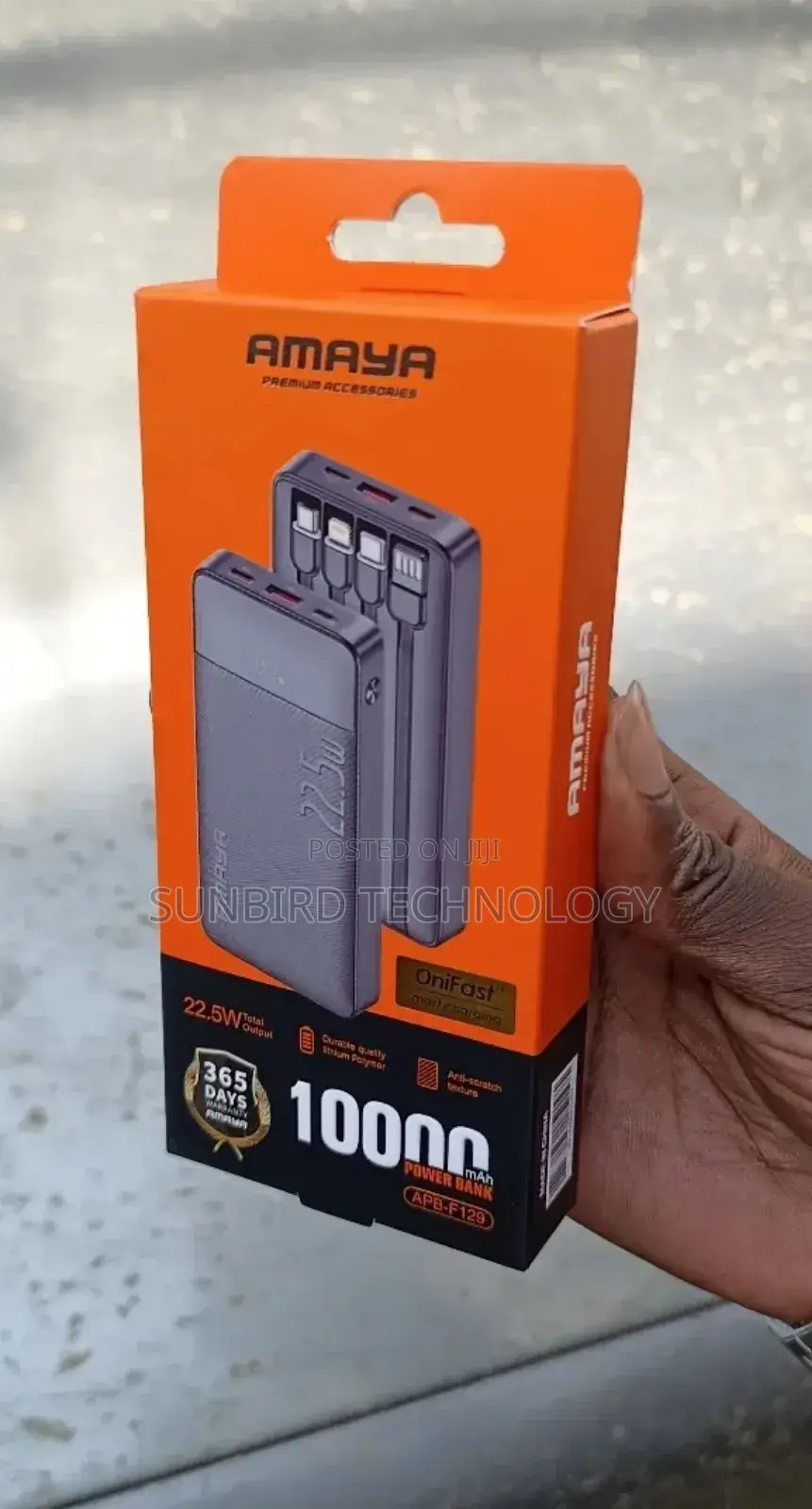 Amaya 10,000mah Apb-F129 Powerbank