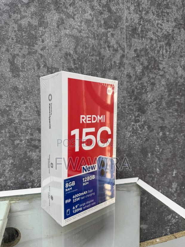 New Xiaomi Redmi 15C 4G 128 GB Black - thumbnail 2